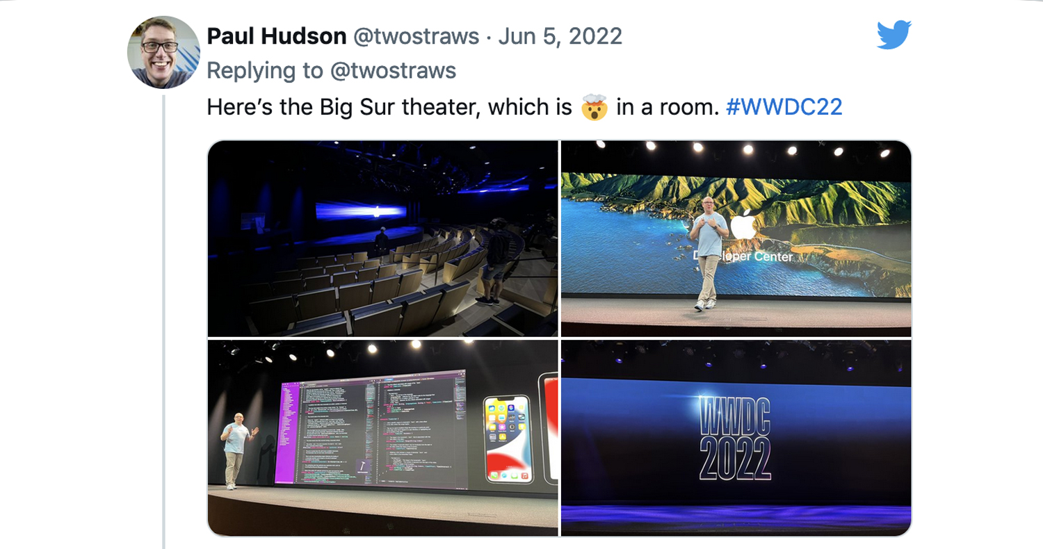 تصاویری از اتاق‌های کنفرانس و ورک‌شاپ‌های WWDC 2022 منتشر شد