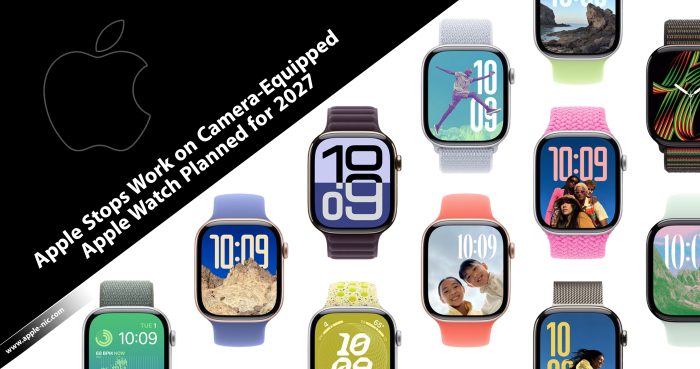 توقف پروژه اپل واچ با دوربین
