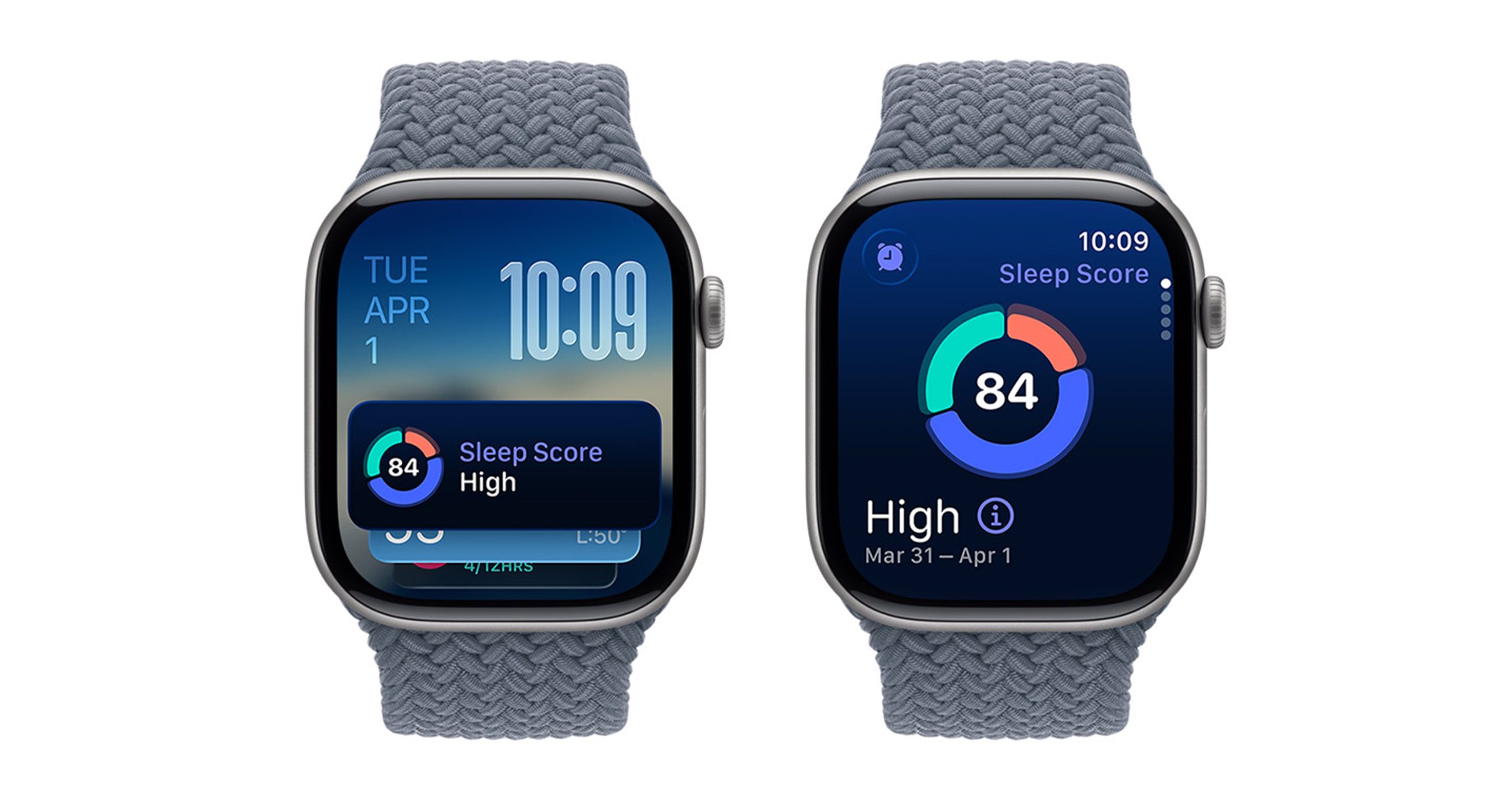 Sleep Score اپل واچ سری ۱۱