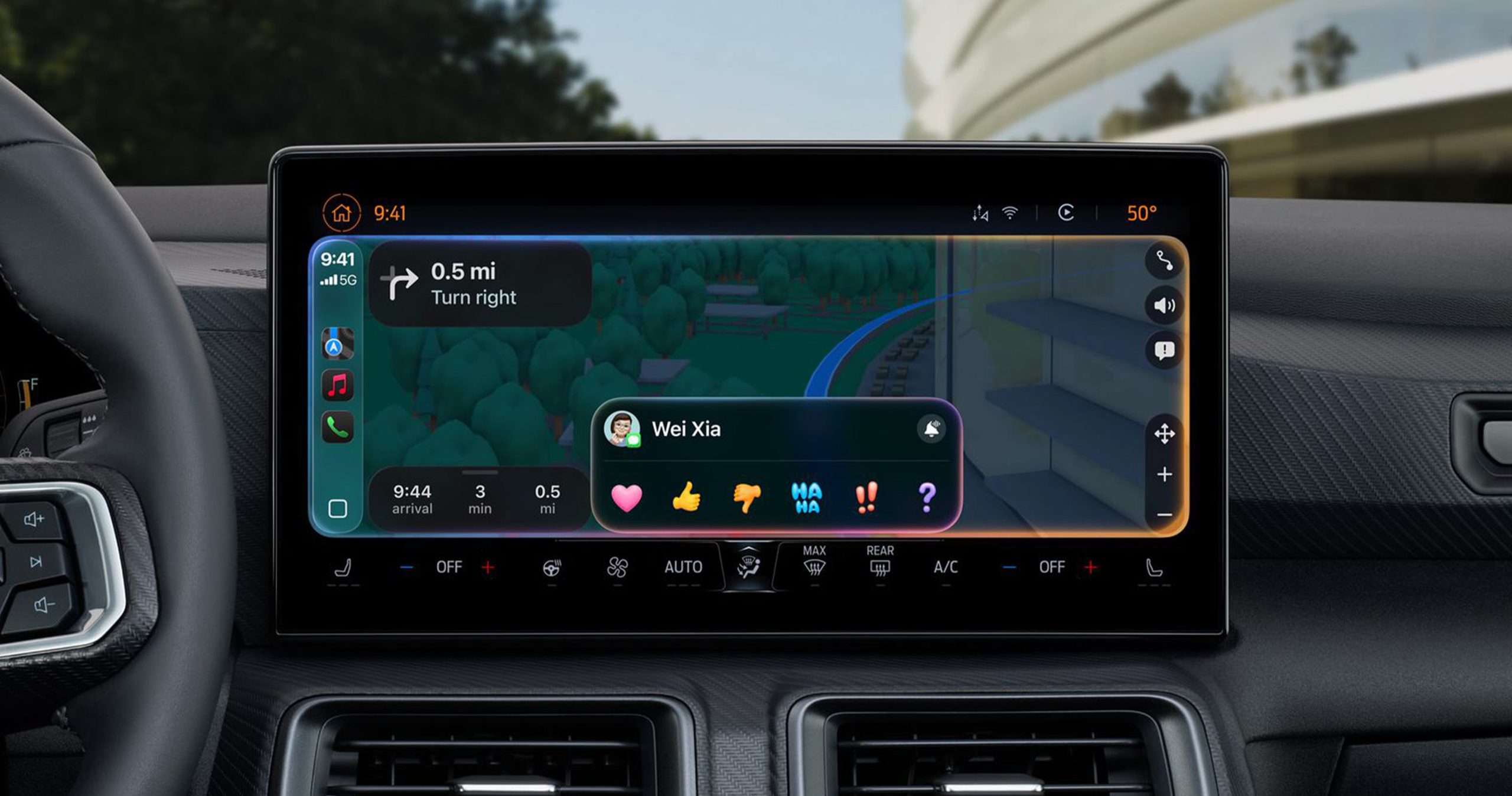 تغییرات در CarPlay