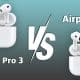 مقایسه AirPods Pro 3 با AirPods 4