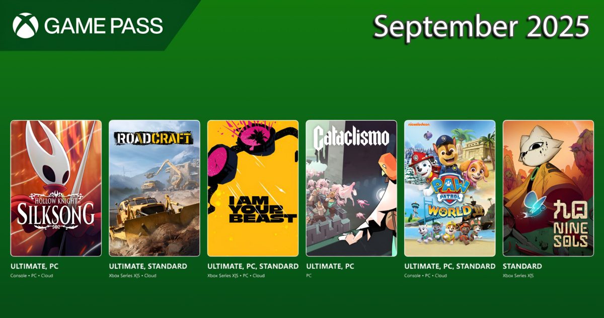 بازی های رایگان Xbox Game Pass نیمه اول سپتامبر ۲۰۲۵