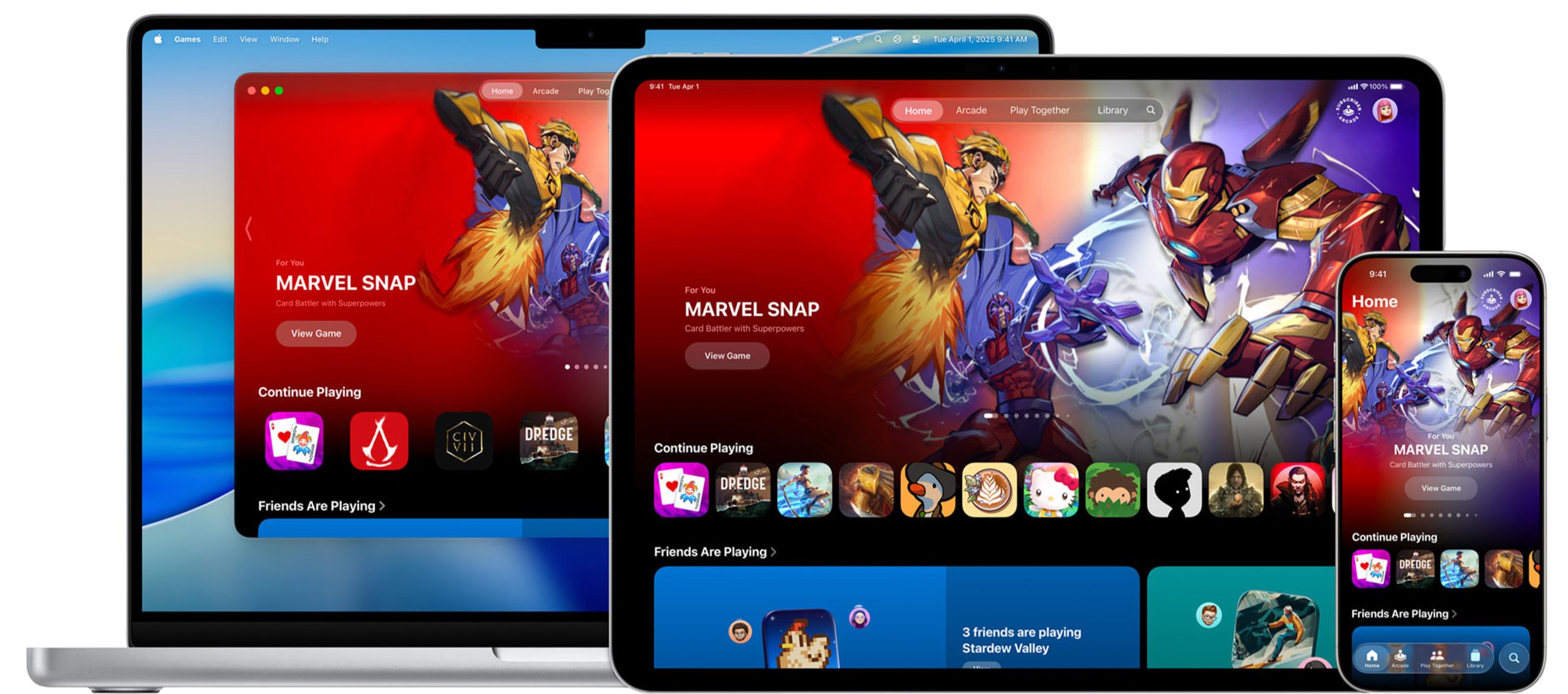اپلیکیشن بازی اپل در iOS 26