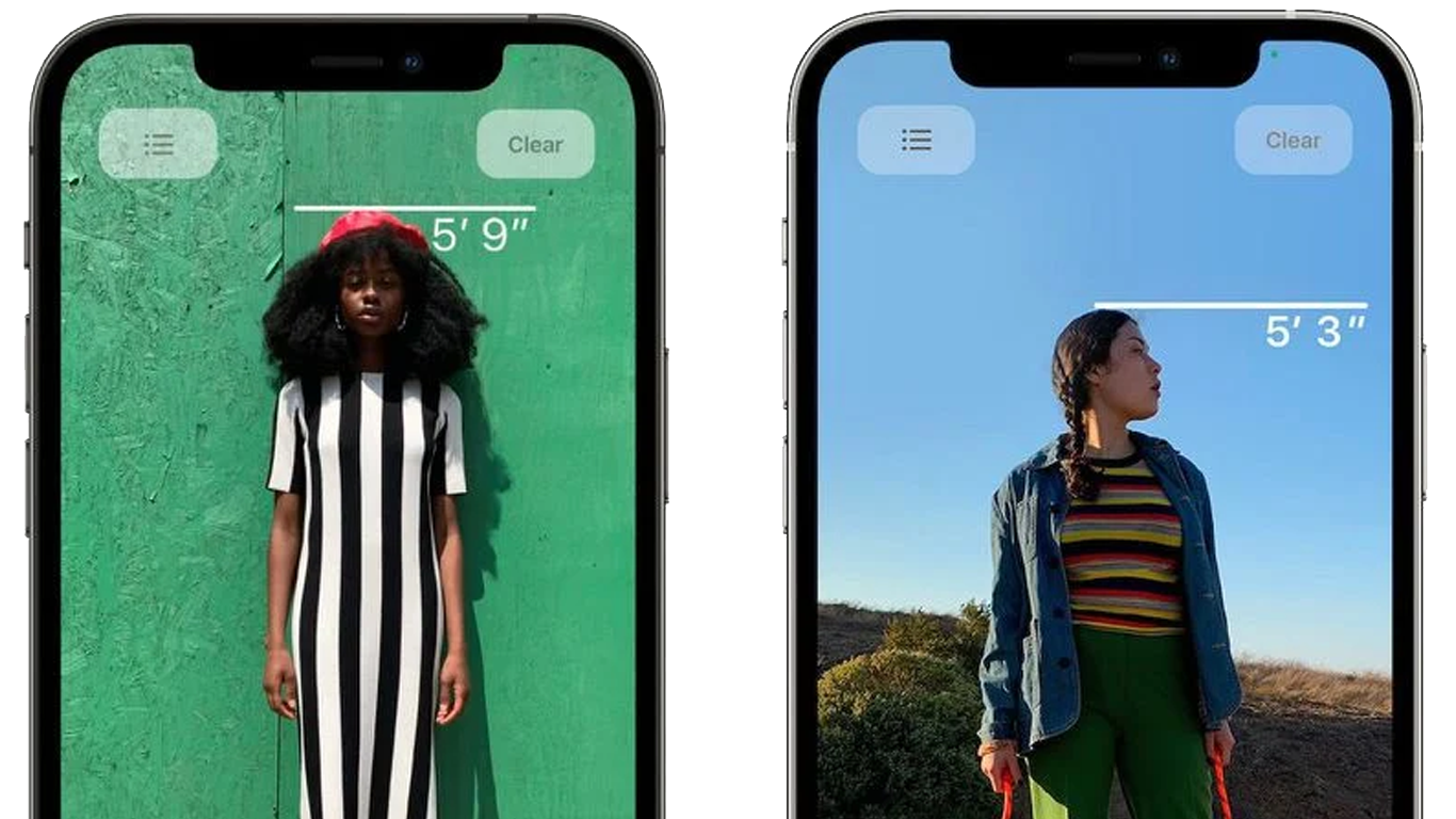 آموزش اندازه‌گیری قد با آیفون | با دوربین آیفون قد دوستانتان را اندازه‌گیری کنید!