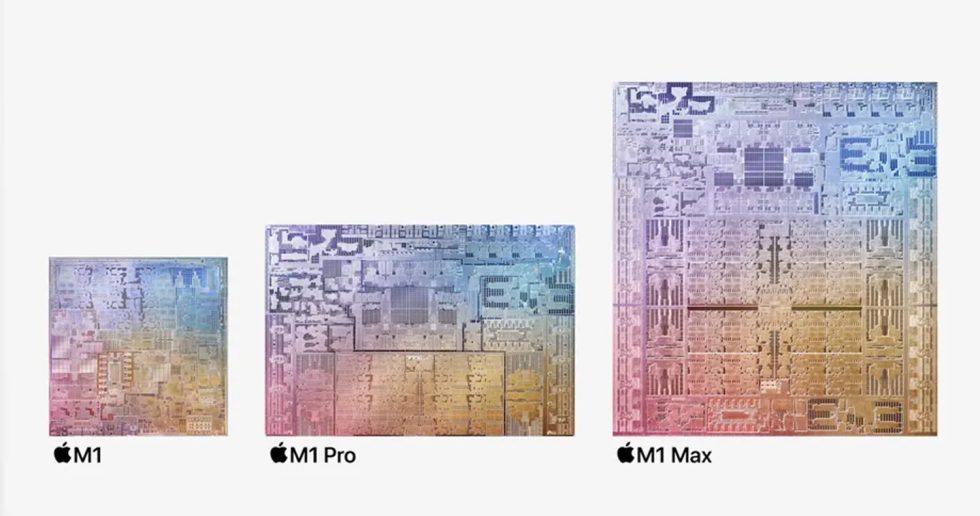 تراشه‌های نسل جدید M1 Pro و M1 Max توسط اپل رونمایی شدند