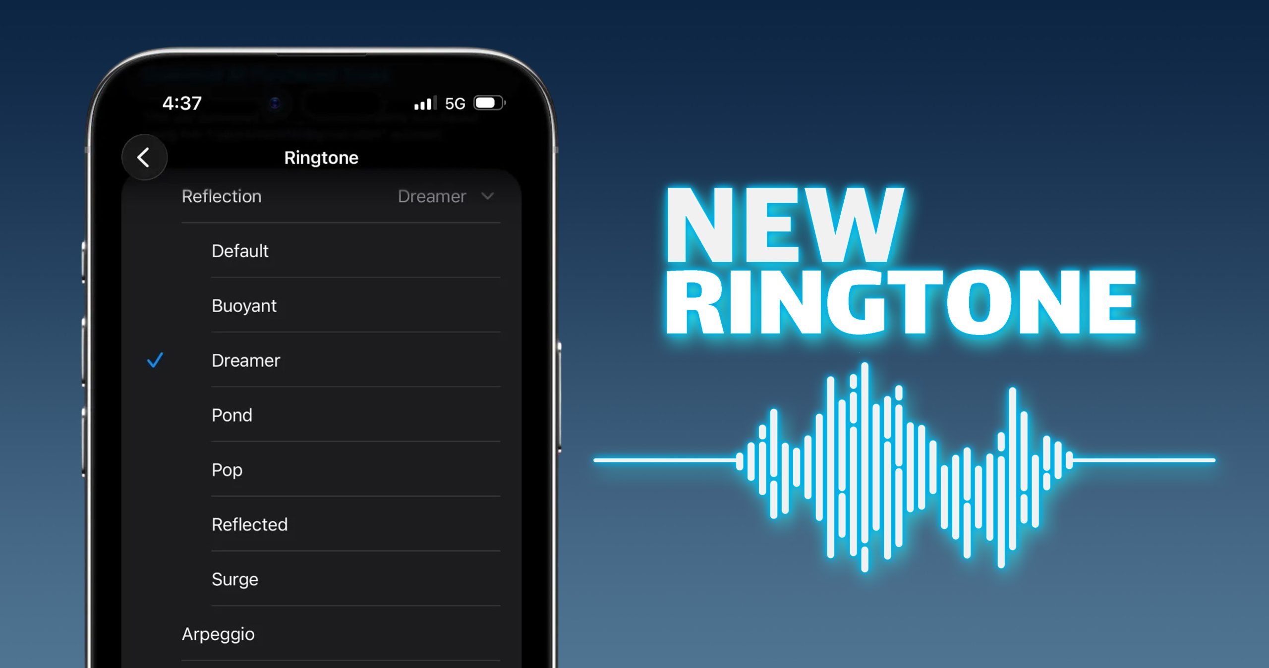 زیباترین زنگ گوشی آیفون | Dreamer زنگ جدید iOS 26