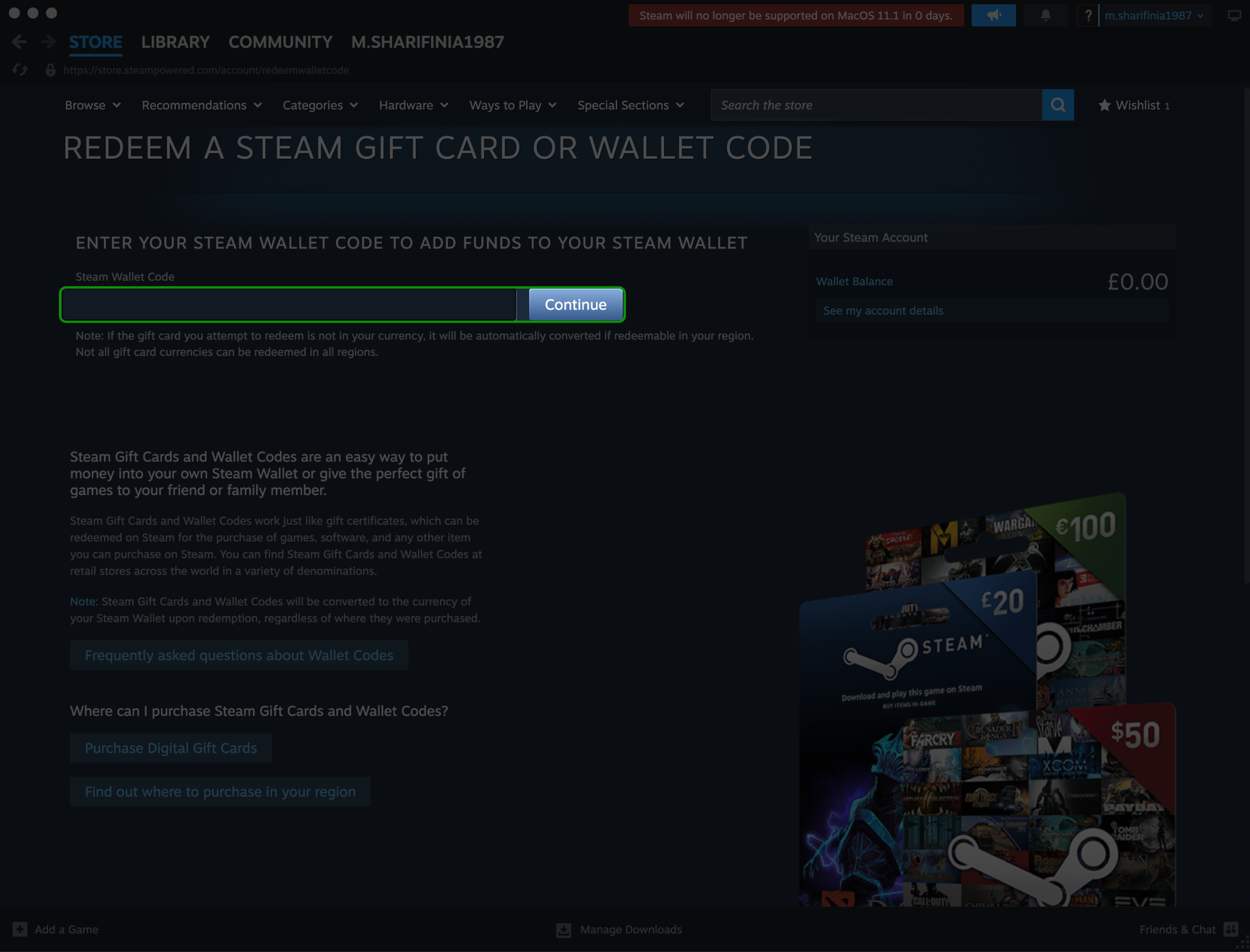 مراحل شارژ حساب استیم