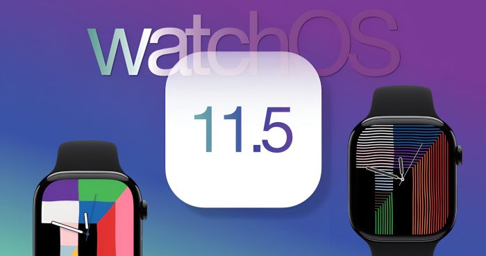 آپدیت اپل واچ WatchOS 11.5