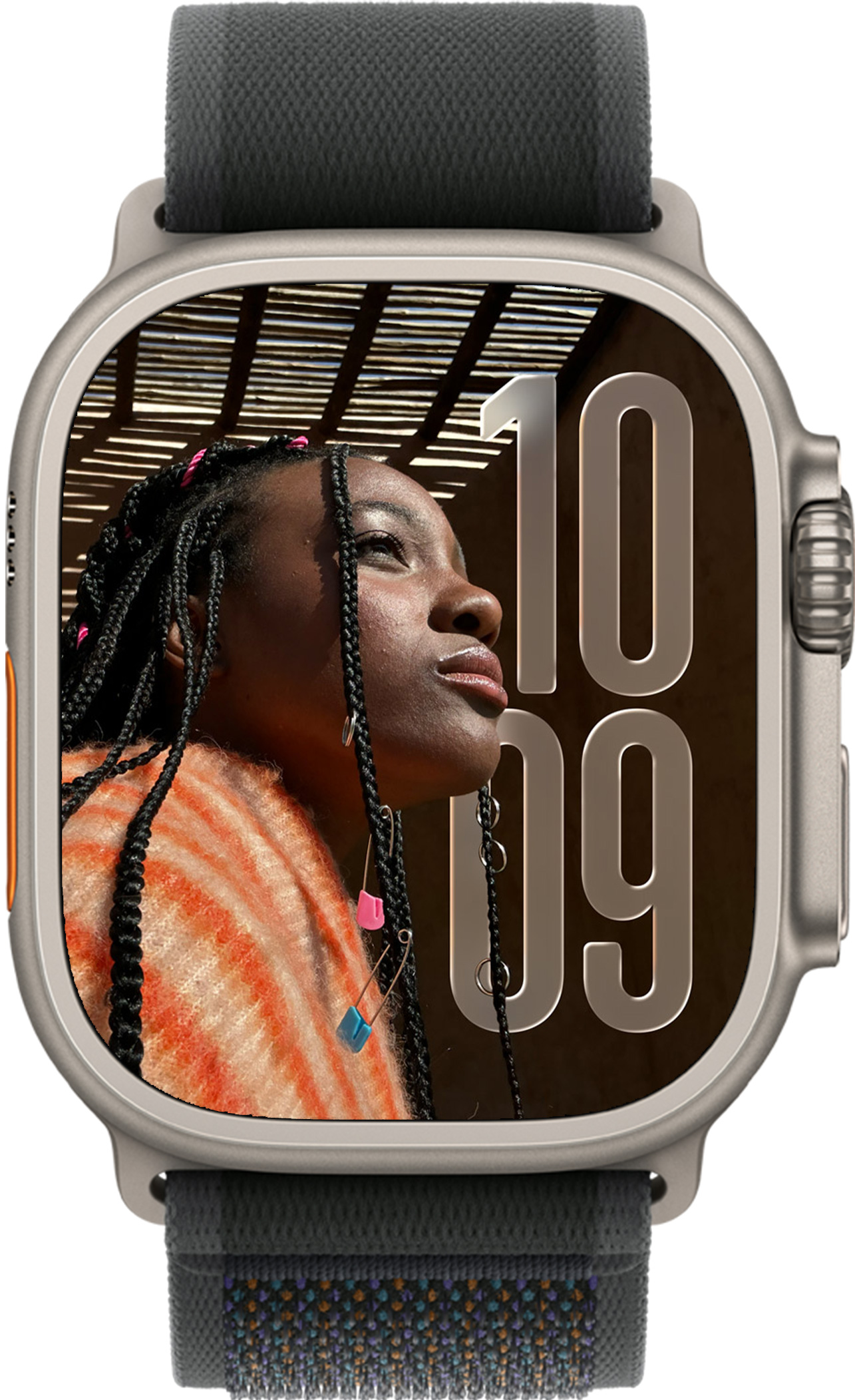 A picture-perfect watch face