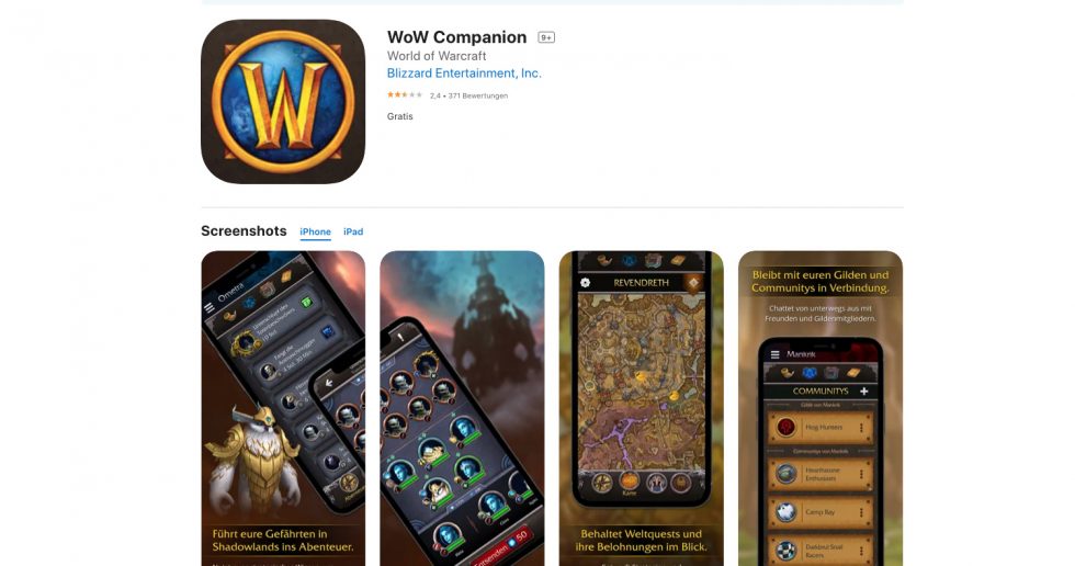 بازی جذاب World Of Warcraft برای مکینتاش