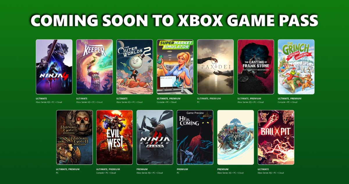 بازی‌های جدید اکتبر ۲۰۲۵ در Xbox Game Pass