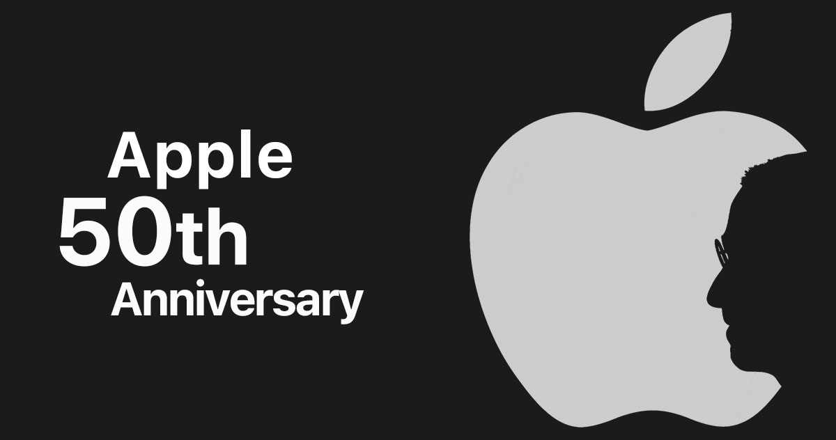 پنجاهمین سالگرد تأسیس شرکت اپل