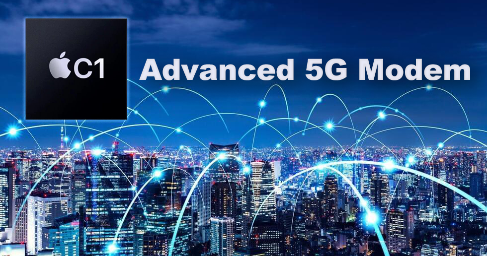 مودم 5G با چیپ C1 اپل