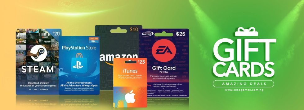 کاربردهای گیفت کارت اپل و پلی استیشن و ایکس باکس Gift Cards