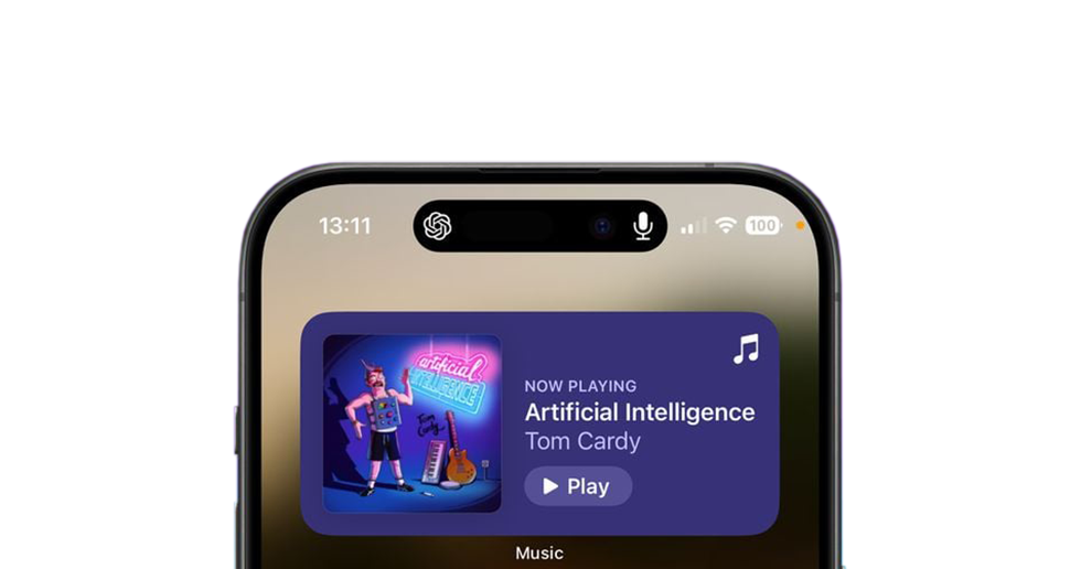 چت جی پی تی  به عنوان دستیار صوتی  گوشی آیفون