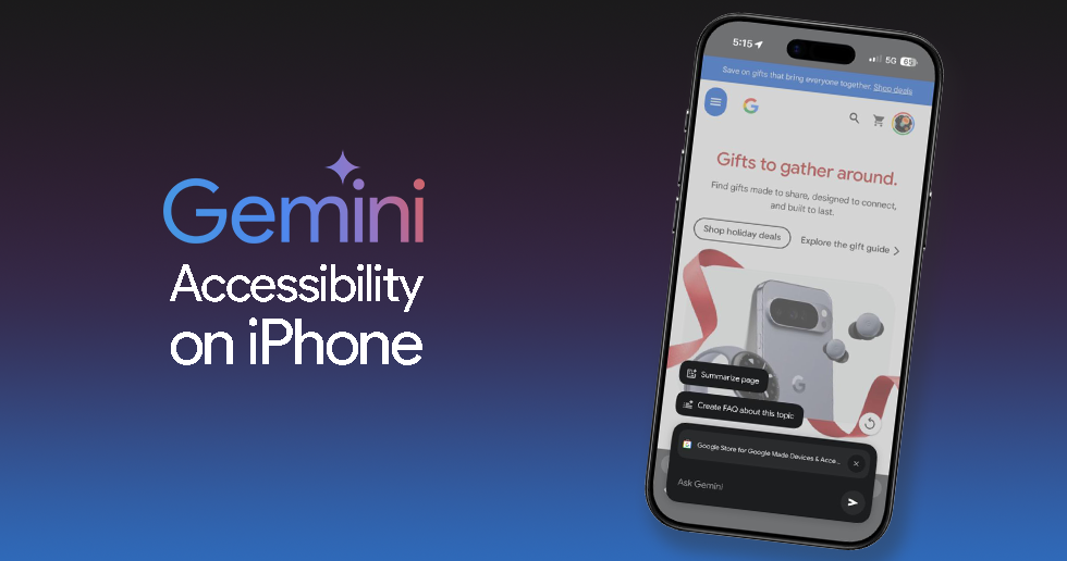 هوش مصنوعی Gemini در مرورگر کروم آیفون و آیپدهای اپل