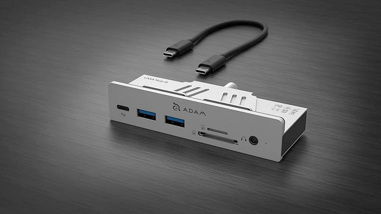 بررسی هاب هشت پورت USB-C آدام المنتس مدل CASA i8