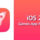 اپلیکیشن Games در iOS 26