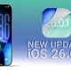 آپدیت iOS 26.0.1 برای آیفون