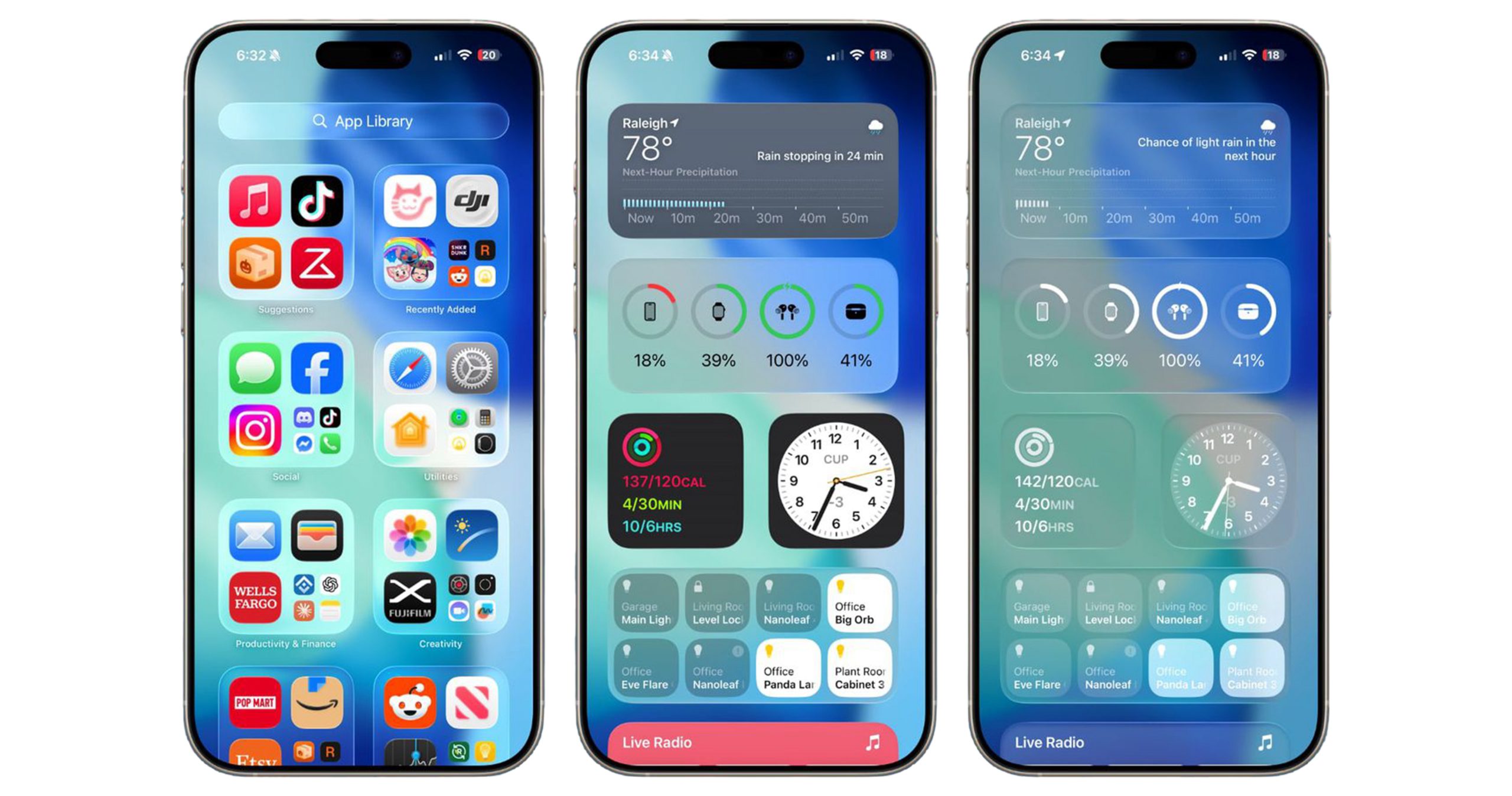 تغییرات هوم اسکرین آیفون در iOS 26