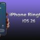 قرار دادن آهنگ دلخواه بر روی زنگ گوشی آیفون در iOS 26
