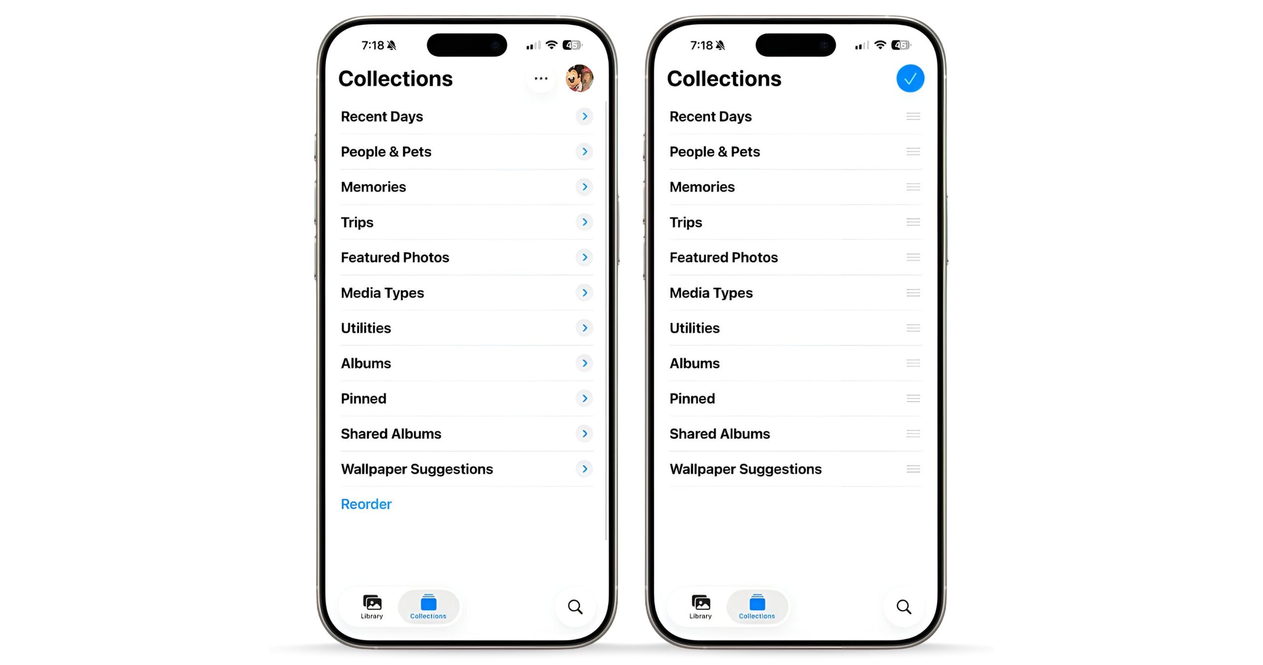 شخصی‌سازی پیشرفته در Collections