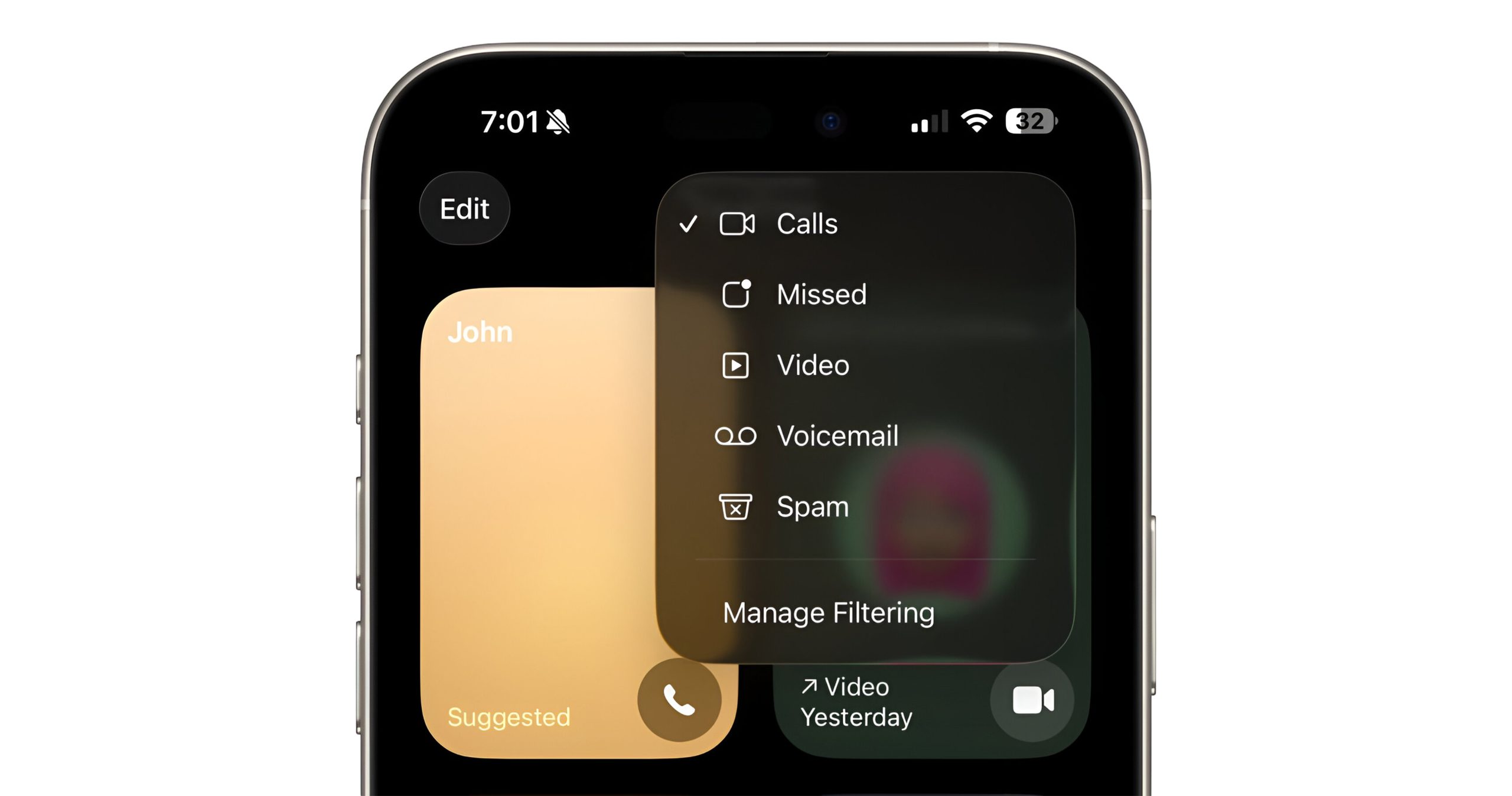 فیلتر تماس‌ها و مسدودسازی اسپم در iOS 26