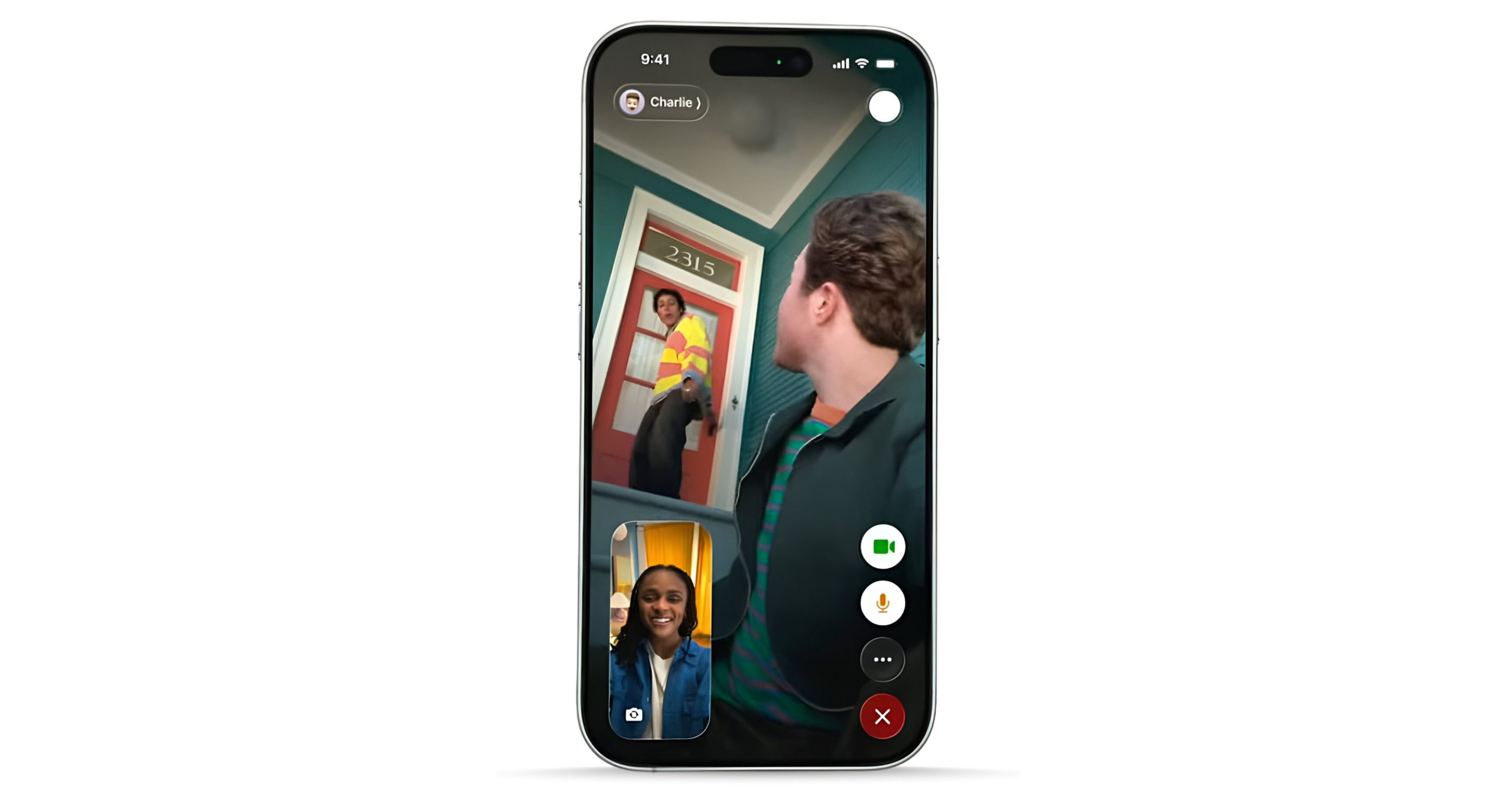 طراحی جدید FaceTime در iOS 26