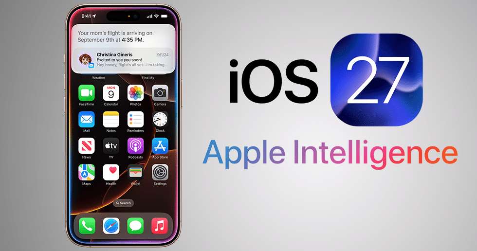 iOS 27 اپل با قابلیت های جدید هوش مصنوعی