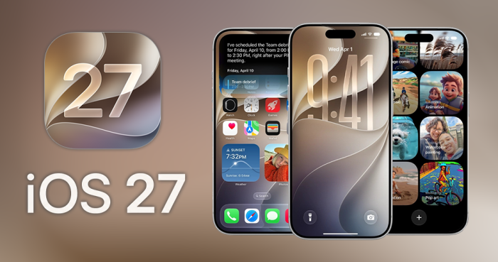 iOS 27 اپل معرفی شد