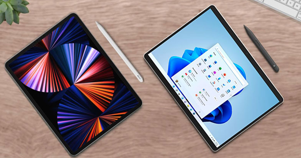 مقایسه آیپدهای اپل با سرفیس پروهای مایکروسافت