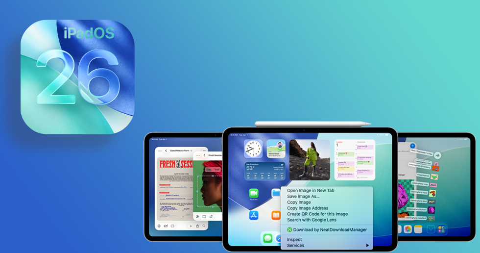 معرفی آپدیت iPadOS 26 برای آیپدهای اپل
