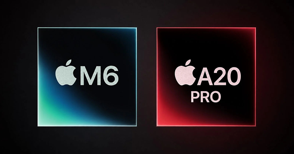 تراشه M6 چه چیزی درباره قدرت A20 Pro آیفون 18 Pro فاش می‌کند؟