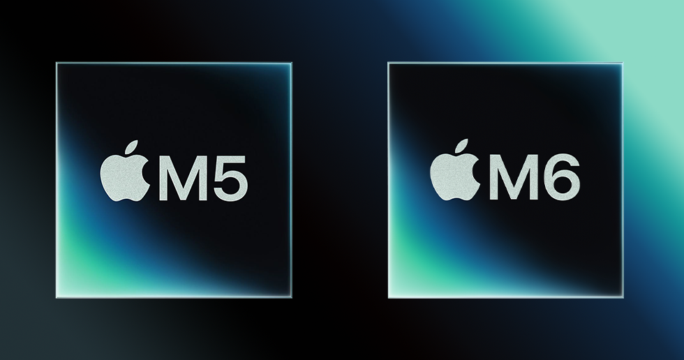 مقایسه تراشه M6 و M5 اپل