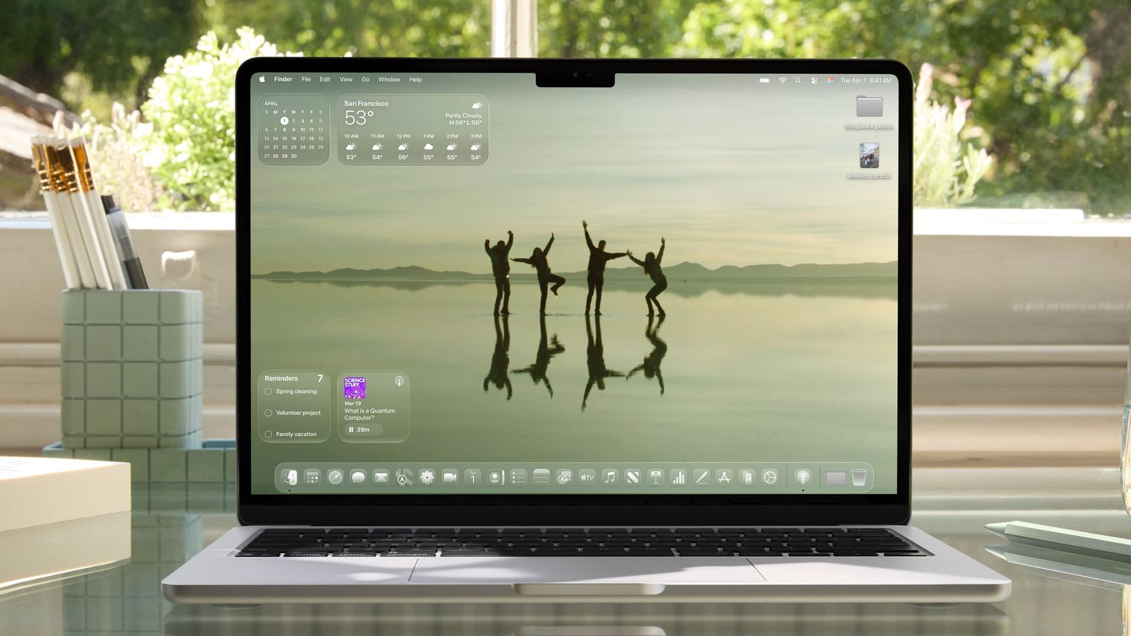   macOS 26 با نام macOS Tahoe؛ طراحی ظاهری شیشه ای و جذاب