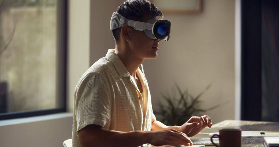عینک واقعیت مجازی ویژن پرو اپل معرفی شد