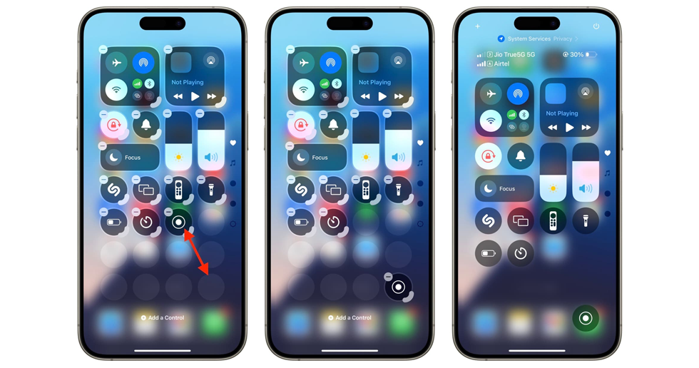 قابلیت ها و تنظیمات جدید iOS 18 در بخش Control Center آیفون