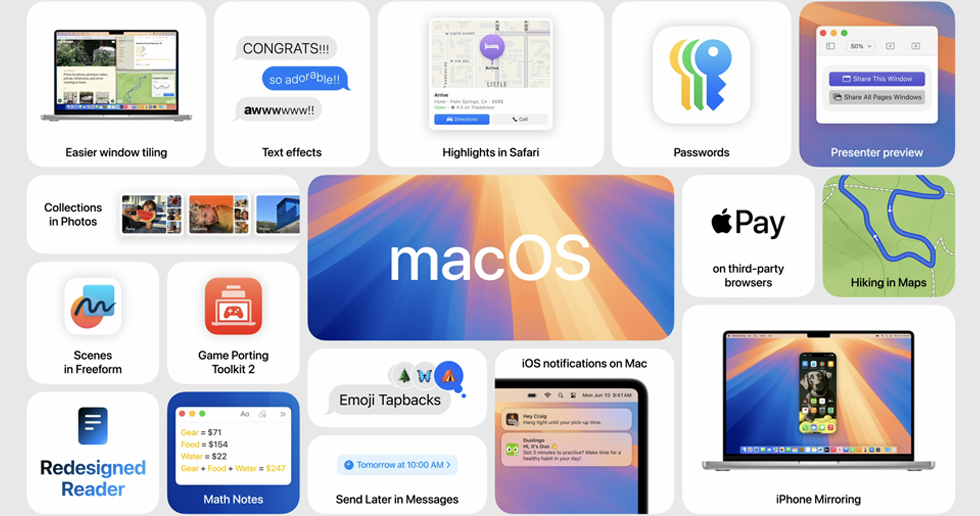 سیستم عامل macOS 15 و بررسی قابلیت های آن