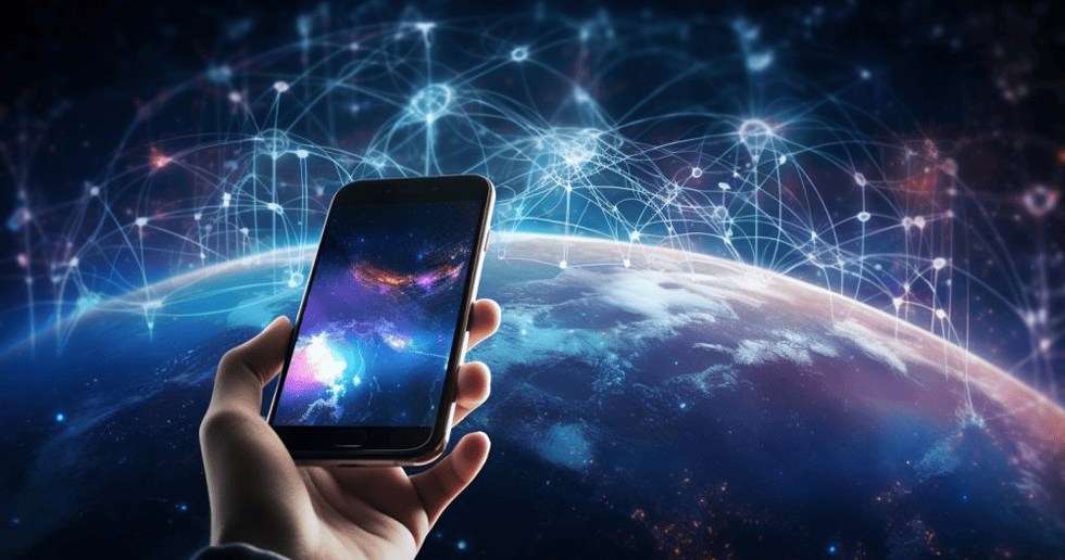 امکان اتصال مستقیم تلفن همراه به استارلینک شبکه اینترنت ماهواره ای