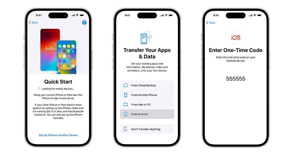 بهترین روش‌های انتقال مخاطبین از اندروید به آیفون در iOS 18