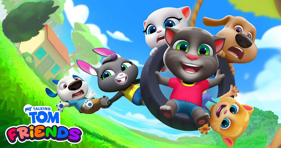 بازی +My Talking Tom Friends اپل آرکید