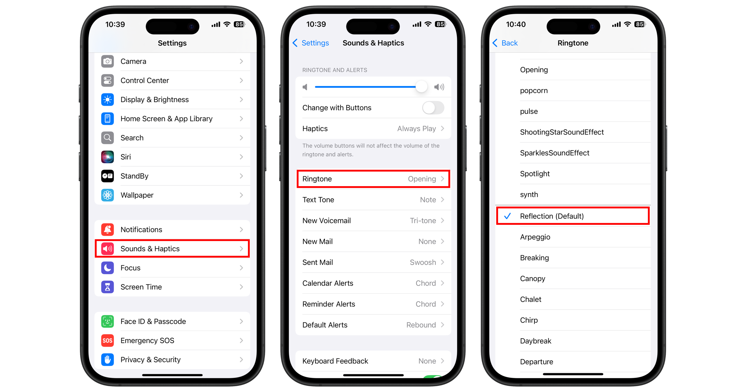 زنگ جدید گوشی آیفون در iOS 26 اپل