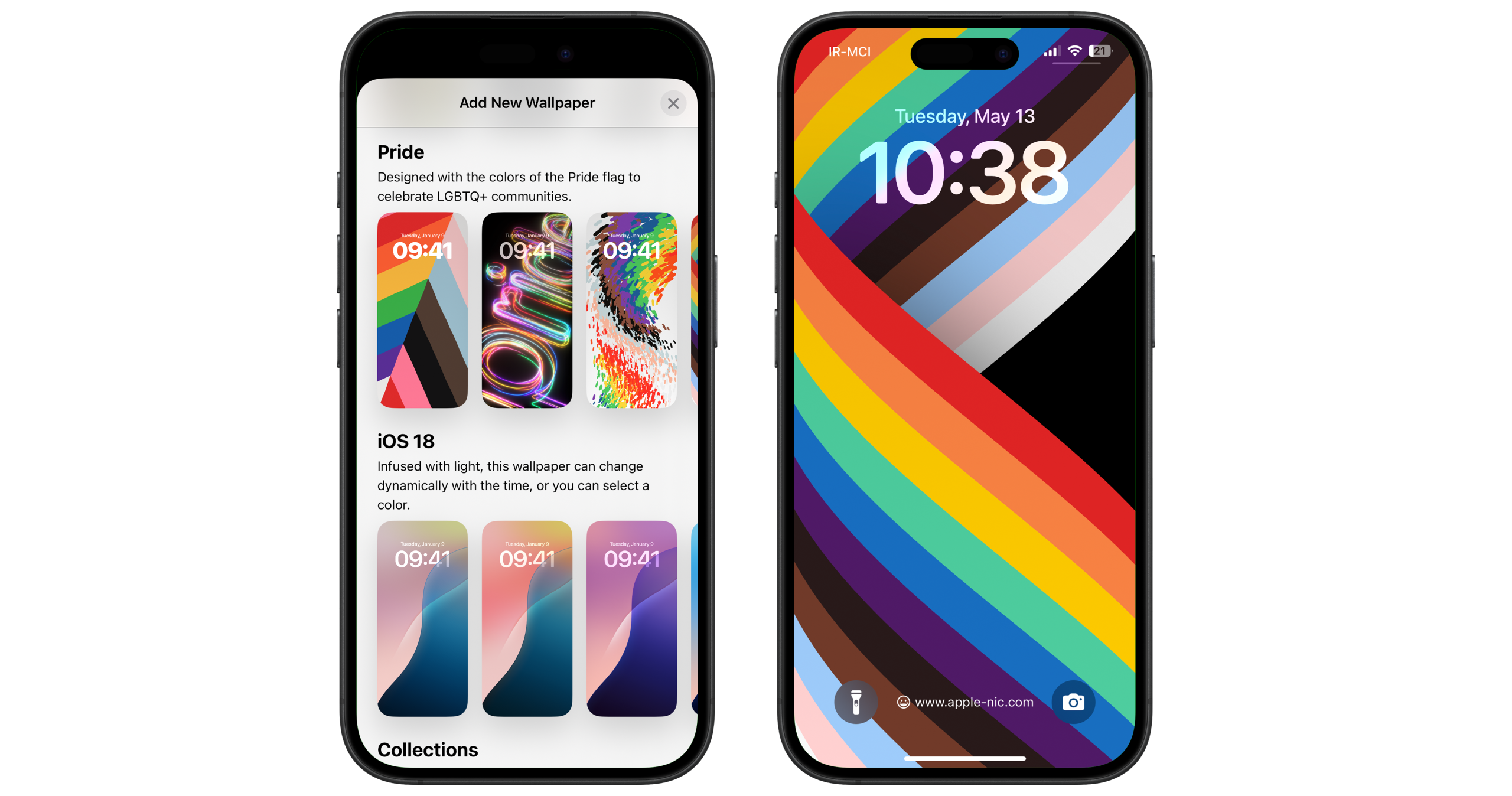 apple wallpaper for pride mounth 2025