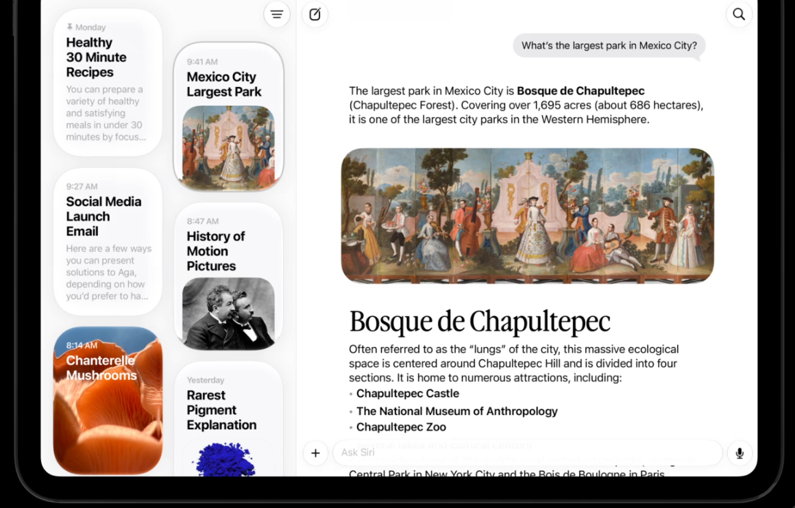 iPadOS 27 معرفی شد
