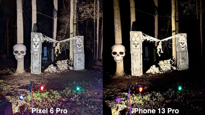 مقایسه دوربین آیفون ۱۳ پرو مکس و پیکسل ۶ پرو گوگل