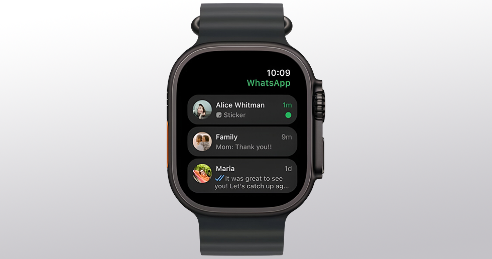واتساپ رسماً به اپل واچ آمد