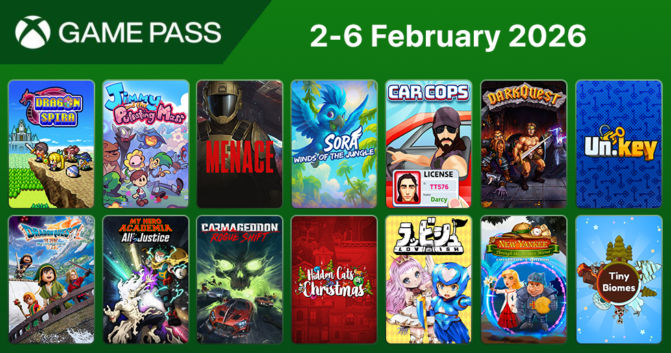 14 بازی جدید ایکس‌باکس در هفته 2 تا 6 فوریه